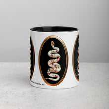 Load image into Gallery viewer, Floral Rattlesnake Mug
